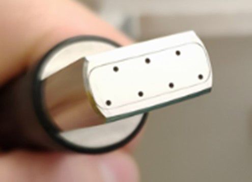 LED-HDRS fiber optics probe