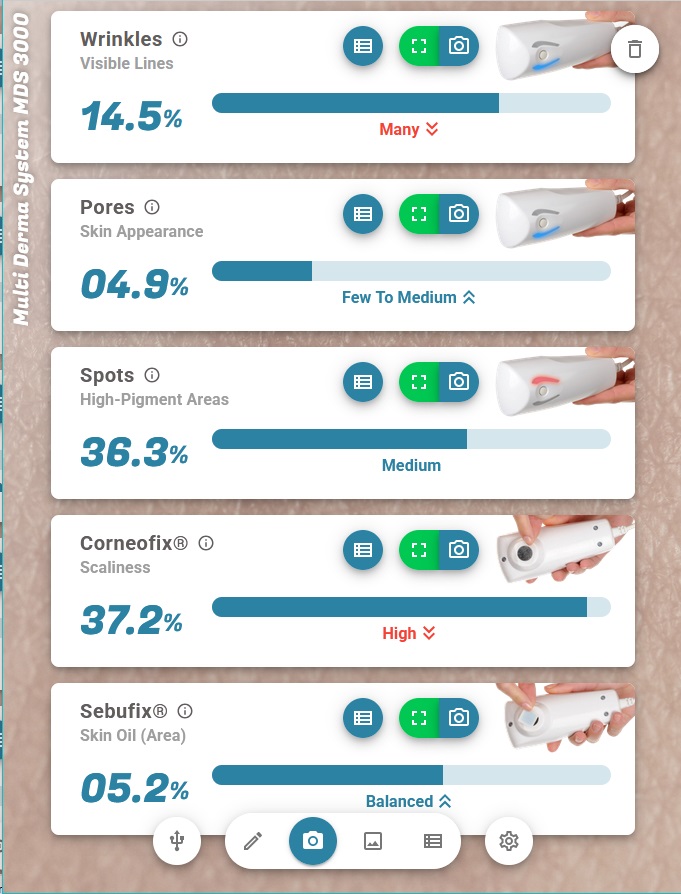 MDS 3000 - take your customer on a skin tour with the Visioscope®