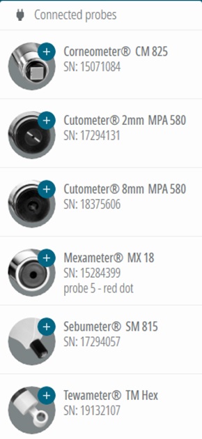 MPACTplus connected probes