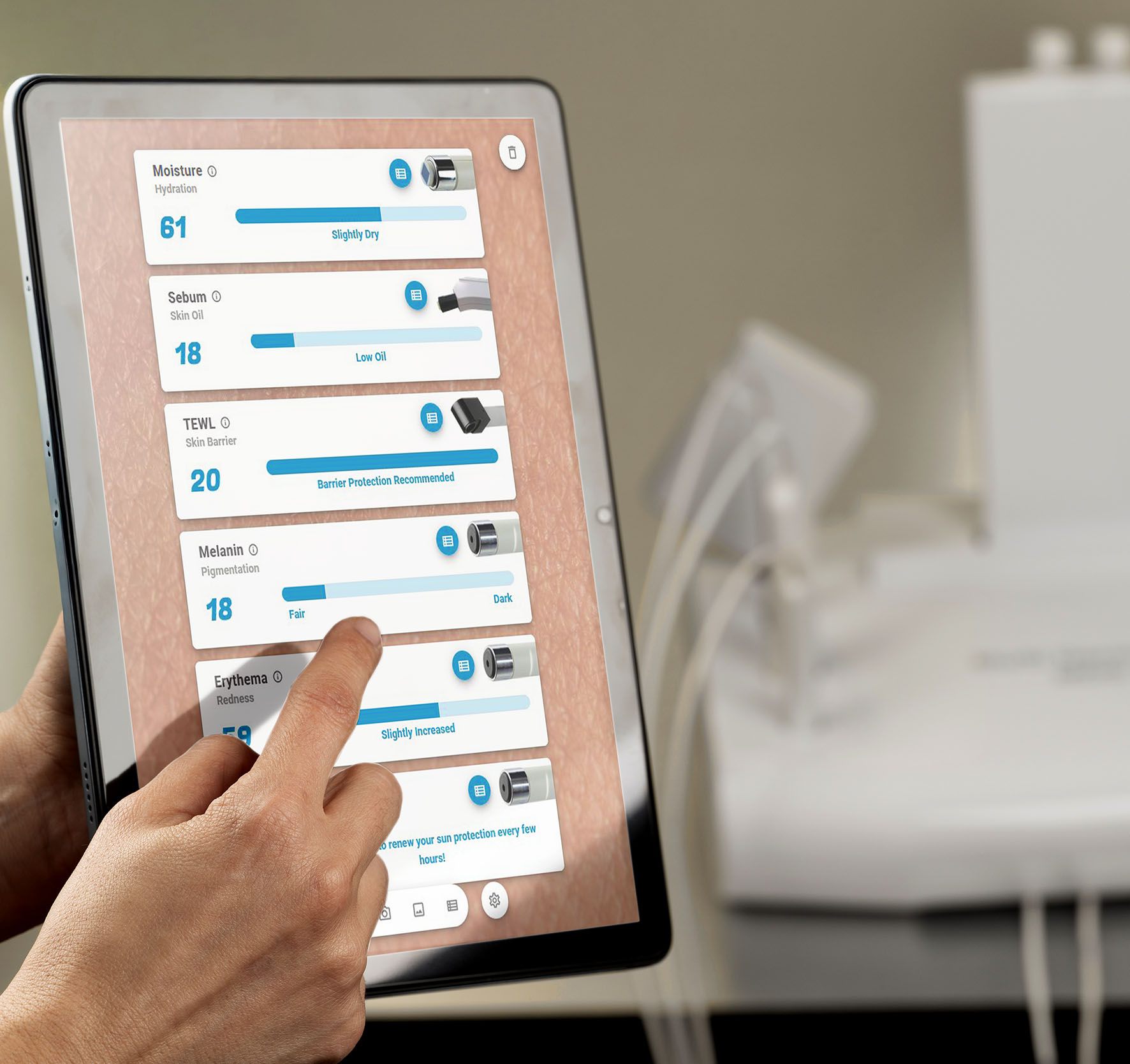 Messergebnisse sind ein starkes Verkaufsargument